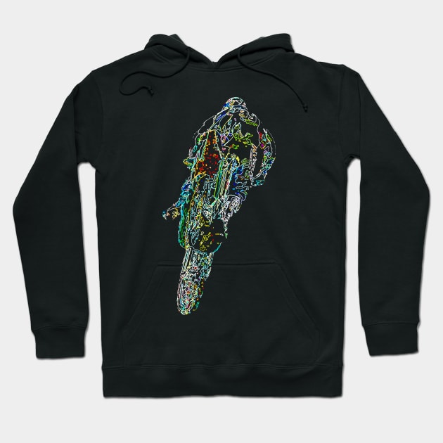 freestyle motocross enduro fmx Hoodie by rickylabellevie